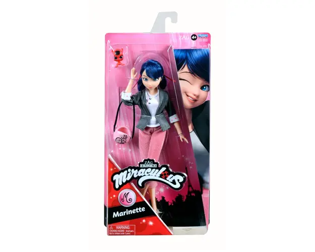Papusa Miraculous, Zag Heroez, Marinette, 30 cm
