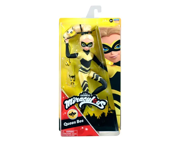 Papusa Miraculous, Zag Heroez, Queen Bee, 30 cm