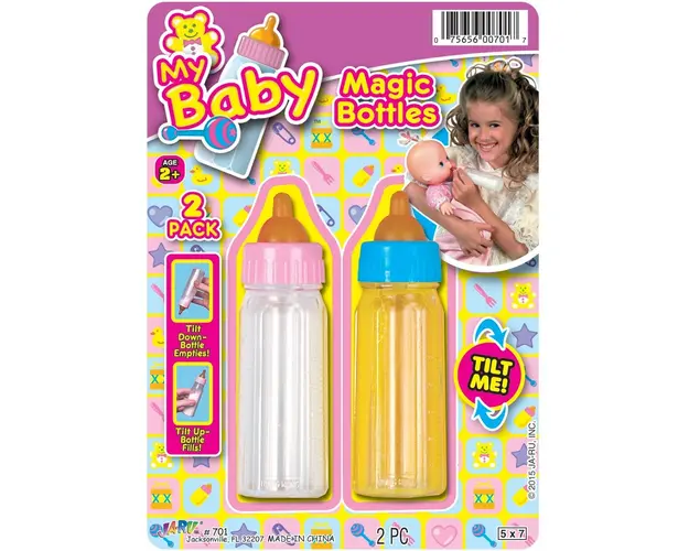 Set 2 biberoane magice Jaru, My Baby Magic Bottles