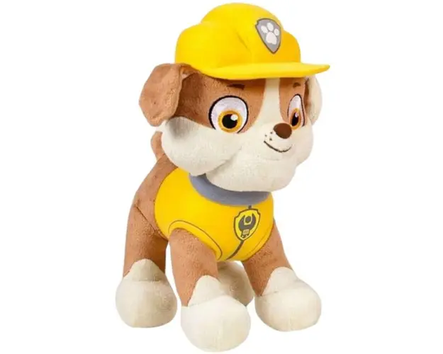 Jucarie de plus, Play by Play, Rubble, Paw Patrol, 26 cm