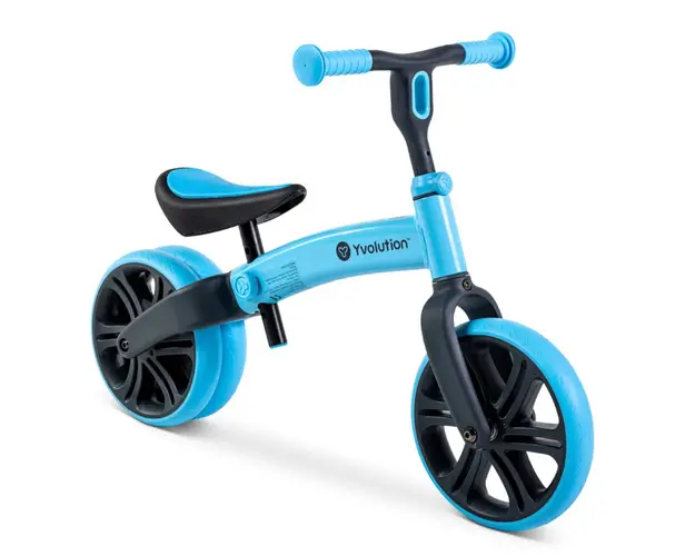 Bicicleta fara pedale Y Velo Junior, Yvolution, Blue