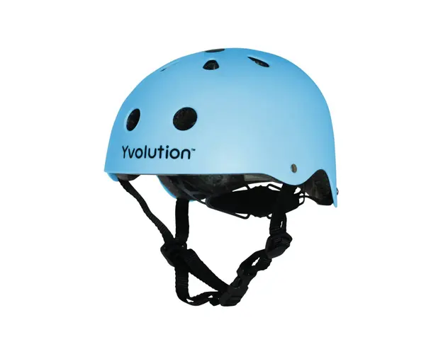 Casca de protectie 44-52 cm, Yvolution, Blue