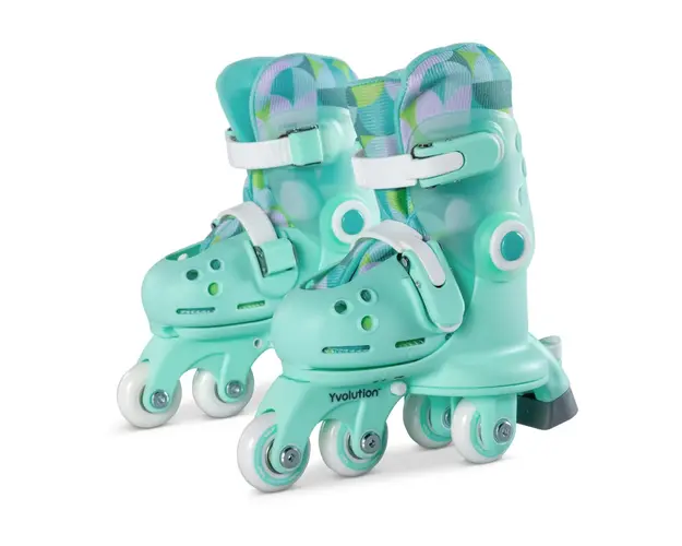 Role ajustabile Twista Skates, Yvolution, Marime 23-28, Green