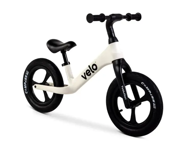 Bicicleta fara pedale Y Velo Pro, Yvolution, White