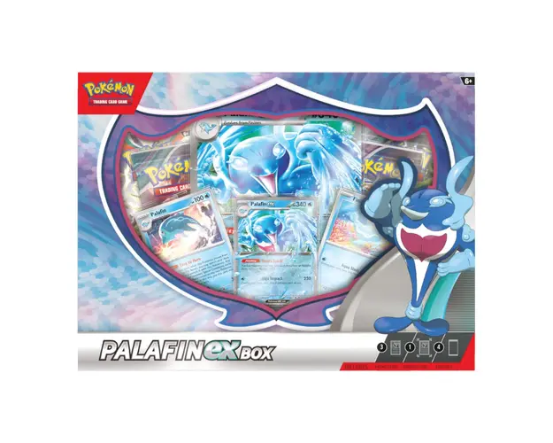 Set carti de joc, Pokemon TCG, Palafin Ex Box