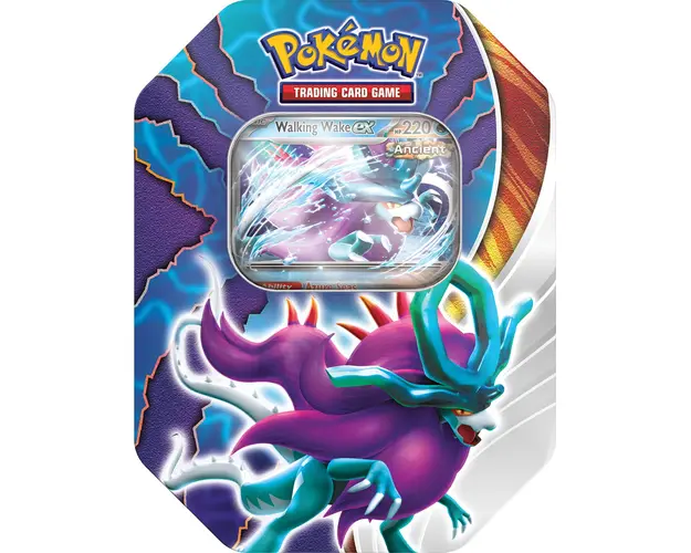 Set 51 cartonase, Pokemon TCG, Paradox Clash Tin, Walking Wake