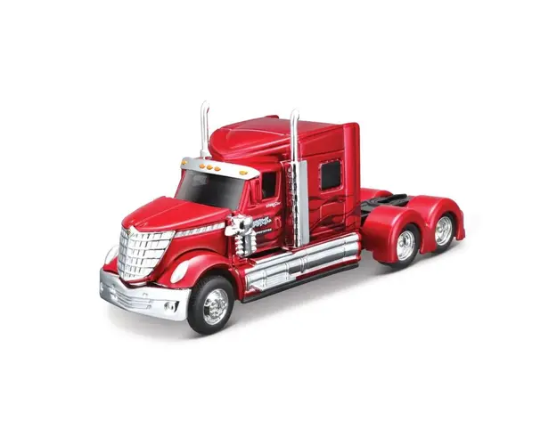 Camion Maisto, International Lonestar, Rosu, 1:64