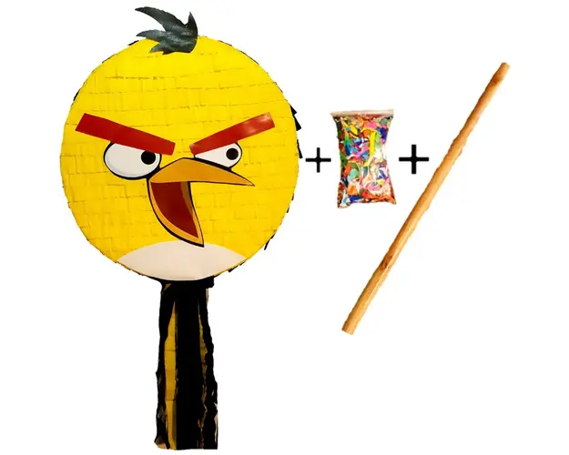 Pinata cu bat si confetti Pasare, PinaStar