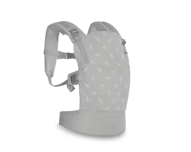 Marsupiu ergonomic Lorelli Wally bumbac, Grey Floral