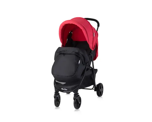 Carucior sport cu husa de picioare Lorelli Martina, Mars Red