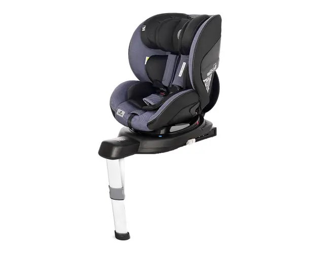 Scaun Auto Lorelli, Proxima I-Size Isofix, rotativ, 40-105 cm, Blue Black