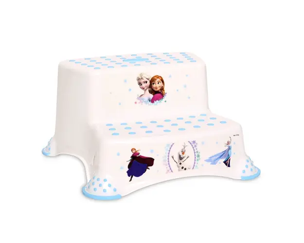 Inaltator dublu pentru baie, antiderapant, Lorelli, Disney Frozen, White