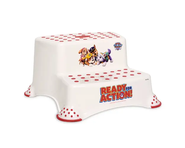 Inaltator dublu pentru baie, antiderapant, Lorelli, Paw Patrol, White