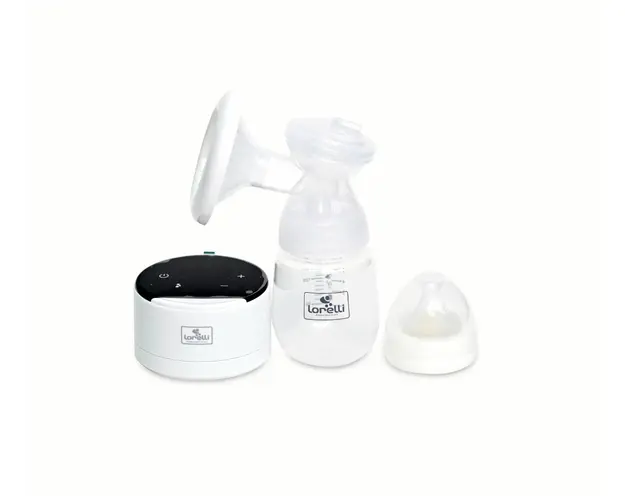 Pompa de san electrica Lorelli Daily Comfort, Led, touch screen, 3 moduri de functionare, White