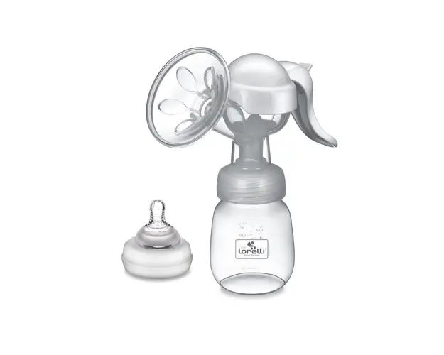 Pompa de san manuala cu biberon 180 ml inclus, Lorelli Asisstant