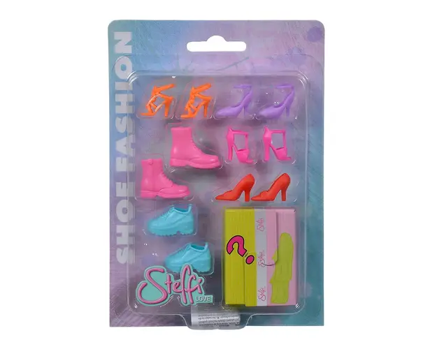 Set 7 perechi pantofi pentru papusi Fashion Steffi Love