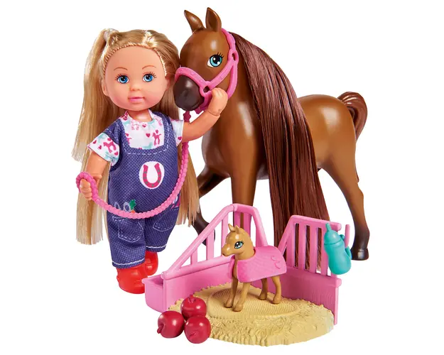 Set papusa Evi Love, Doctor veterinar cu calut