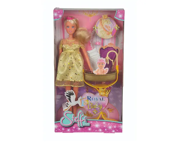 Papusa printesa cu bebelus, Steffi Love