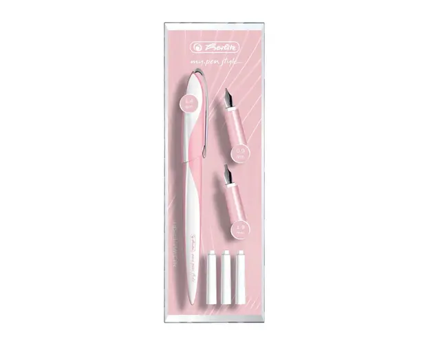 Stilou Mypen Style, Herlitz, caligrafie 3 penite