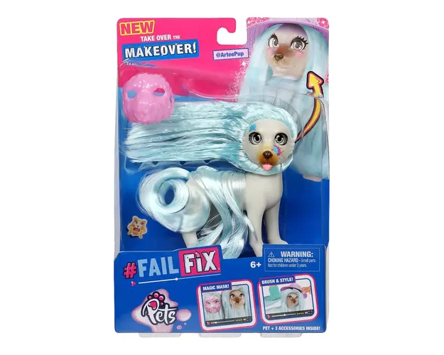 Papusa Fail Fix Makeover Pets S2, ArteePup
