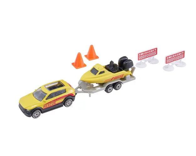 Set Teamsterz, Autospeciala de salvare cu barca