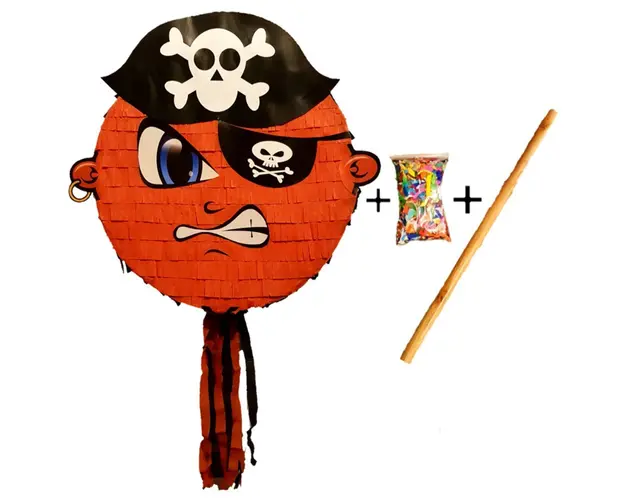 Pinata cu bat si confetti Pirat, PinaStar