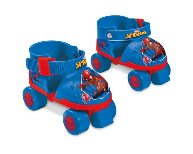 Set patine cu rotile si protectii, marime 22-29, Spiderman