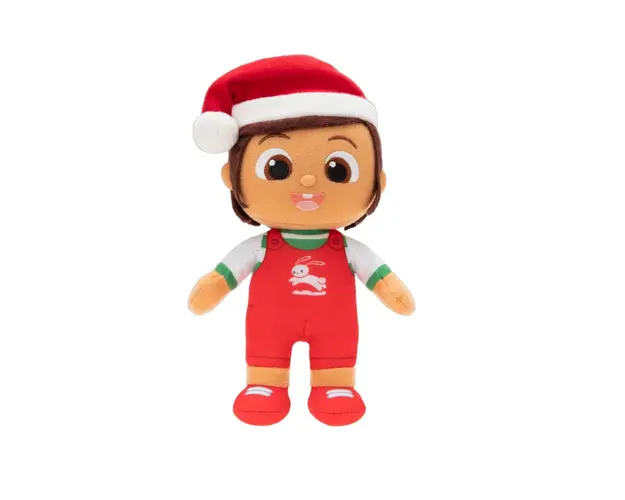 Jucarie de plus, CoComelon, Little Plush Holiday, Nina, 20 cm, CMW0325