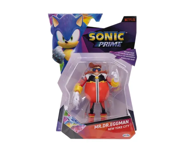 Figurina articulata, Sonic the Hedgehog, S1, Mr Dr Eggman, 13 cm