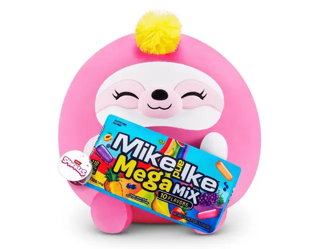 Jucarie de plus, Snackles, S1 W2, Mike and Ike Mega Mix, 35 cm