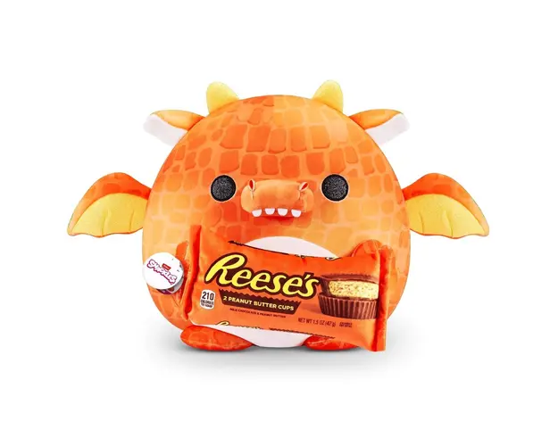Jucarie de plus, Snackles, S1 W2, Reeses, 35 cm