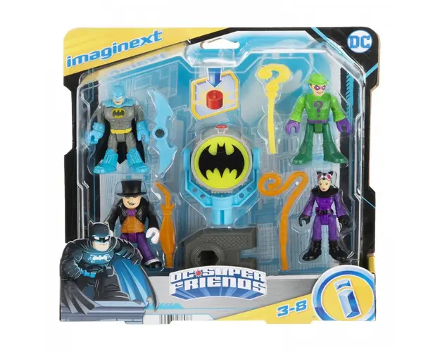 Set figurine Batman, Imaginext, DC Super Friends