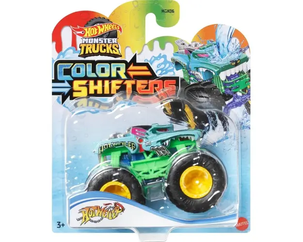 Masina de teren, Hot Wheels, Color Shifters, Hot Weiler, 1:64, HMH36