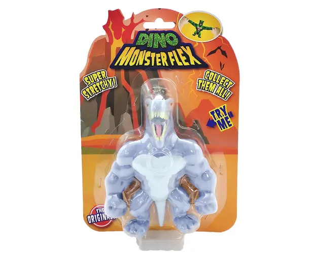 Figurina Monster Flex Dino, Monstrulet care se intinde, Raptor