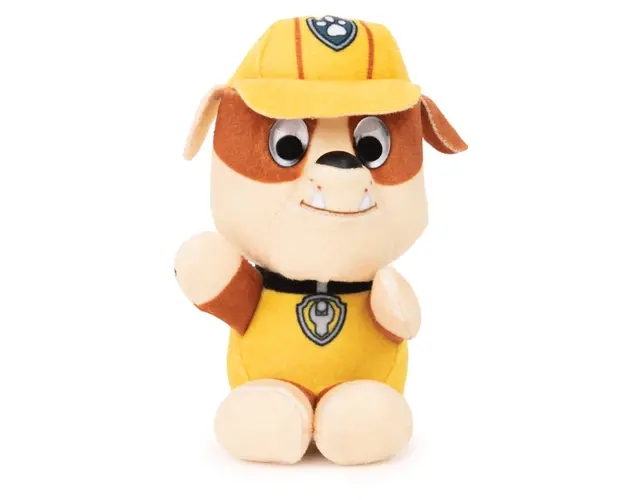 Jucarie de plus, Paw Patrol, Rubble, 9 cm, 20131891