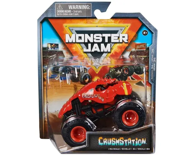 Masinuta Monster Jam, Crushstation, 1:64, 20145416