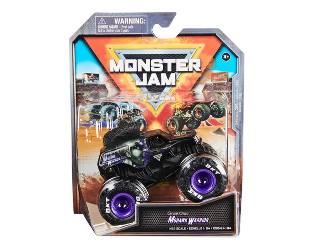 Masinuta Monster Jam, Mohawk Warrior, 1:64, 20146076