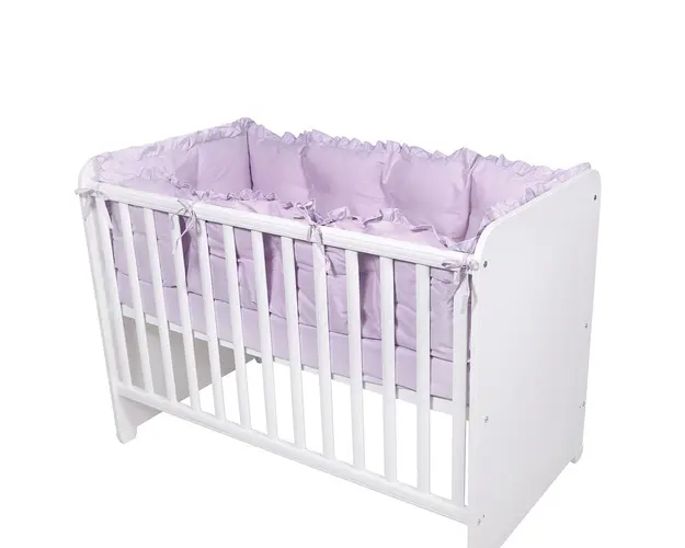 Set Protectii Laterale pentru pat 4 Piese Lorelli, Violet