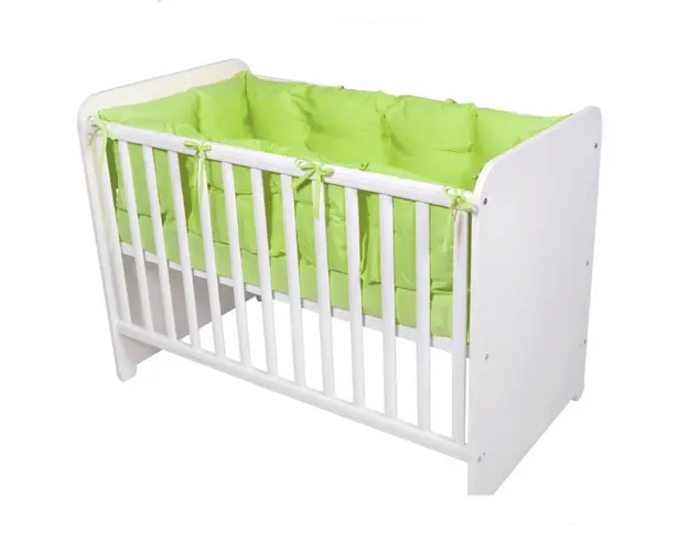 Set Protectii Laterale pentru pat 4 Piese Lorelli, Green