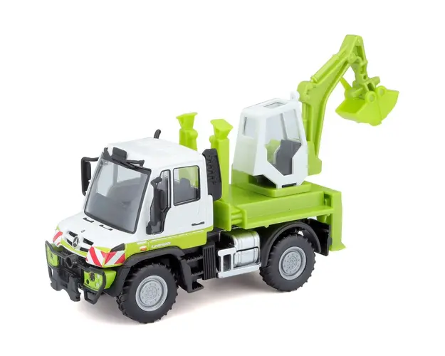 Masinuta Maisto, Mercedes Benz Unimog City Services, Verde