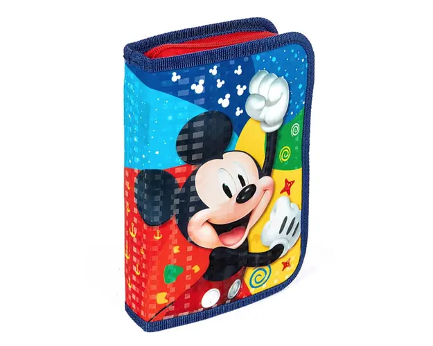 Penar cu 1 fermoar si 2 flapsuri, Disney Mickey Mouse