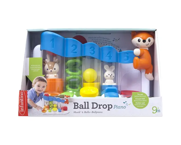 Jucarie senzoriala cu sunete si lumini, Infantino, Pian