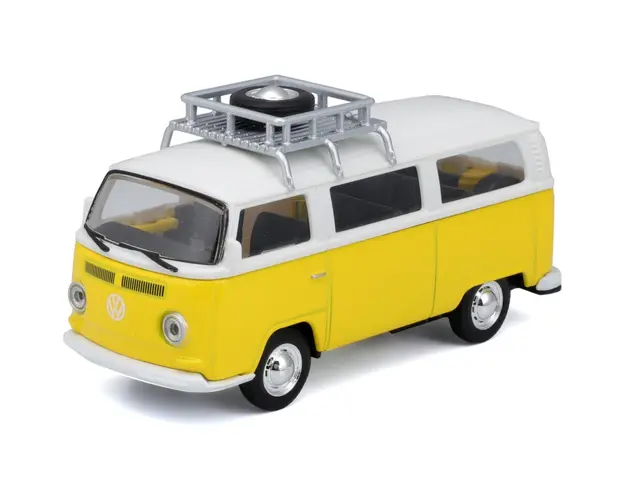 Rulota Maisto, Volkswagen T2, Weekenders, Galben