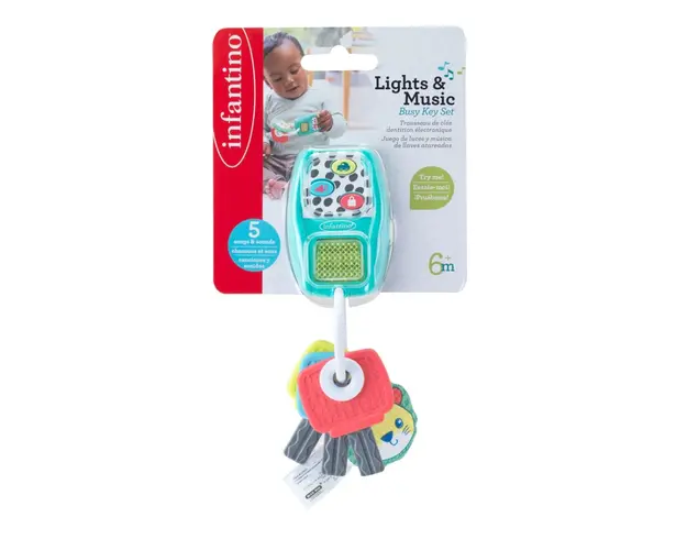 Jucarie pentru bebelusi, B Kids, cheie de masina