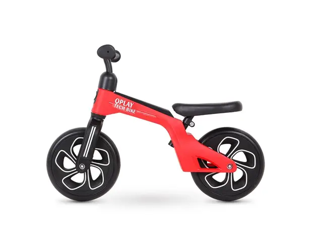 Bicicleta fara pedale, Qplay Tech, Rosu, 10 inch