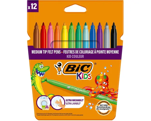 Set carioci ultralavabile Couleur Bic, P12