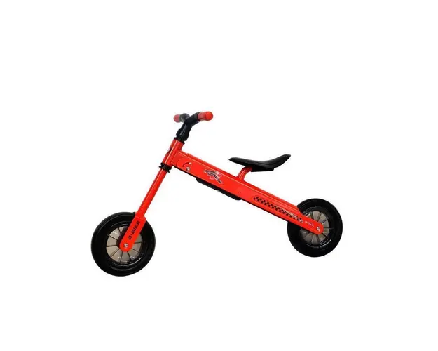 Bicicleta fara pedale B-Bike DHS Baby, Rosu