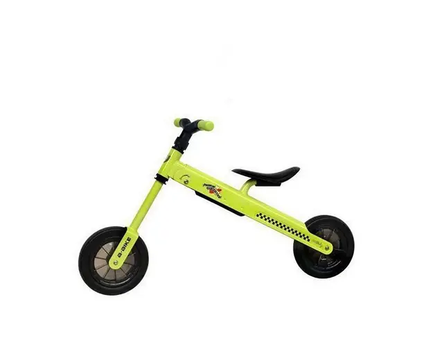 Bicicleta fara pedale B-Bike DHS Baby, Verde