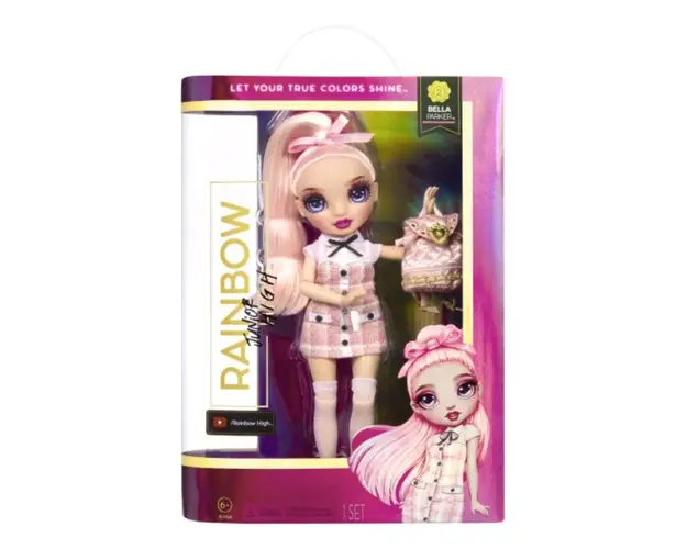 Papusa Rainbow Surprise, High Junior Doll, Series 2, Bella, 582960