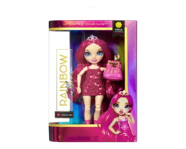 Papusa Rainbow Surprise, High Junior Doll, Series 2, Stella, 583004